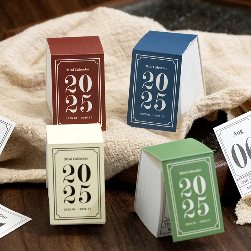 365 Sheet Desk Calendar Mini Tearable Paper DIY Journal