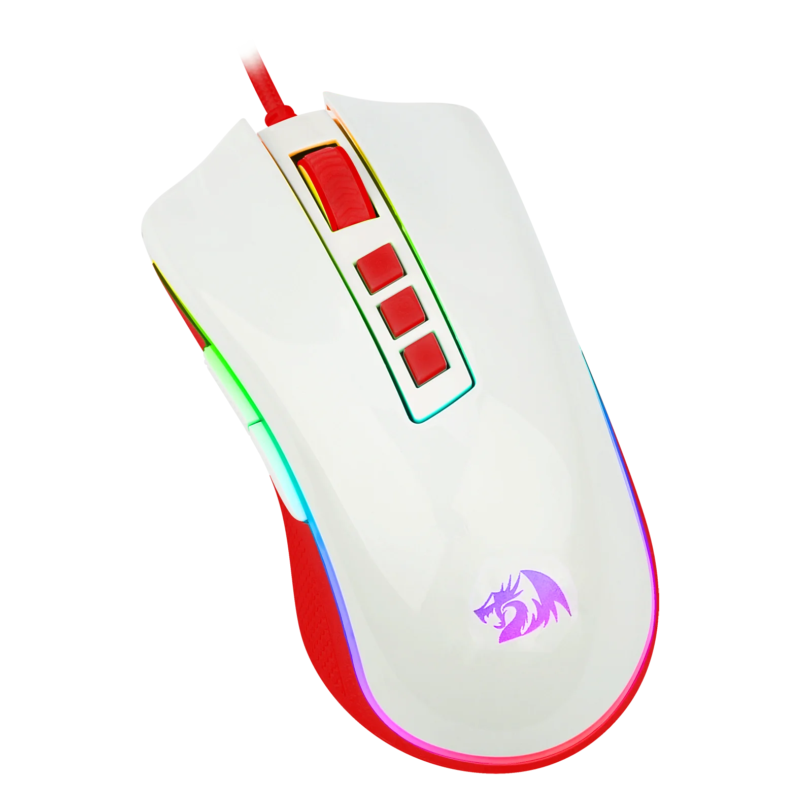 Redragon M711 Cobra Gaming Mouse 16.8 Milhões Rgb Cor Retroiluminado 10000 Dpi Ajustável Aperto Confortável Botões Programáveis - Imagem 6