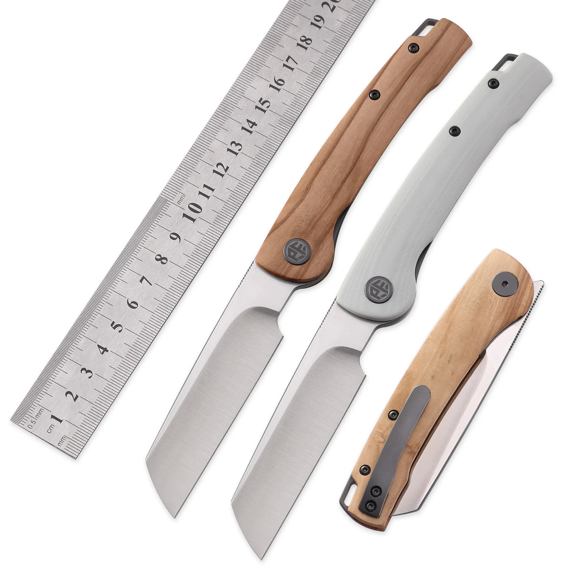 Petrified Fish PFE04 154CM Steel Blade G10 Handle Ceramic Ball Bearing ...