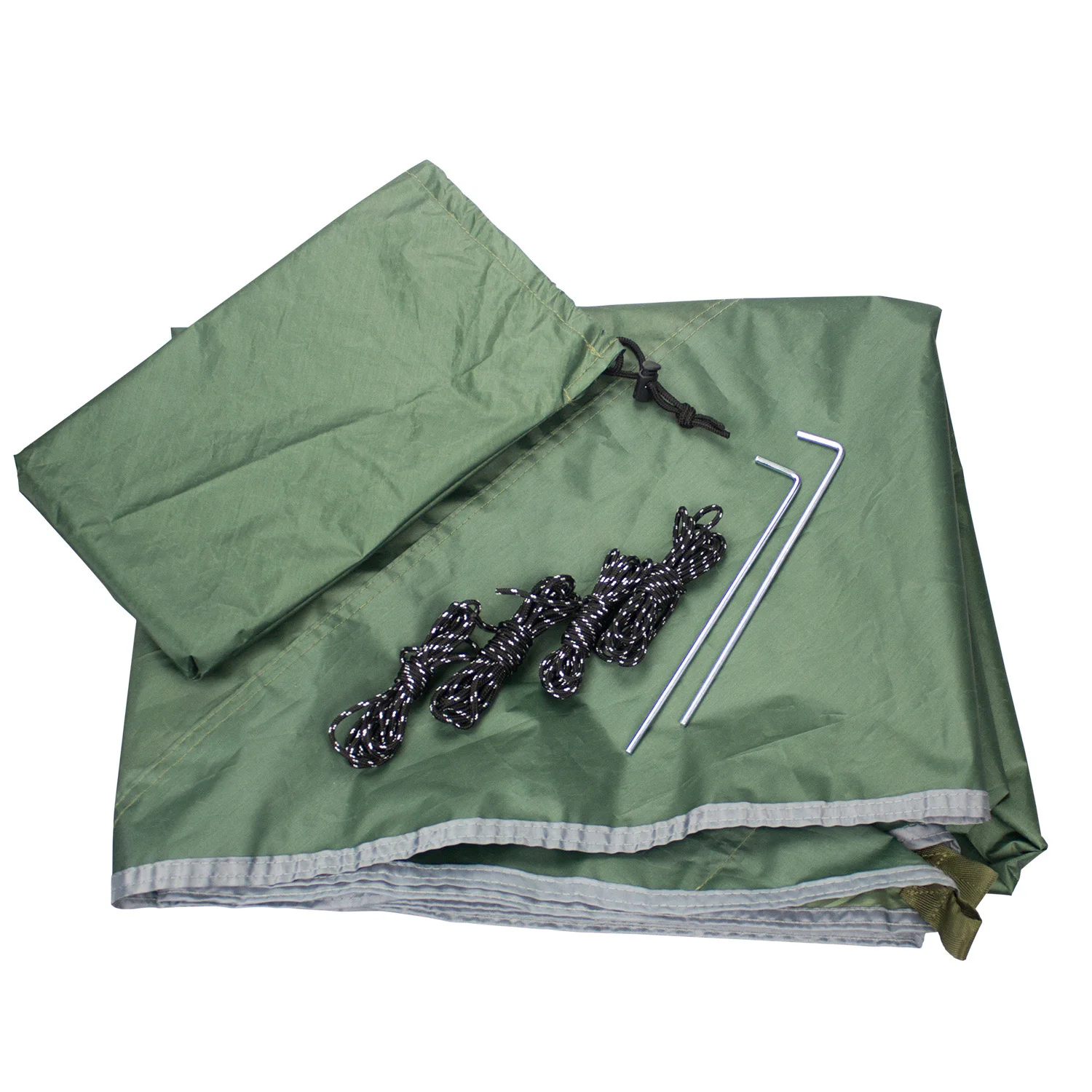 Portable Mosquito Net Nylon Camping Hammock with Waterproof Rain Fly Canopy Tarp  for Outdoor Hanging Bed Sleeping 6