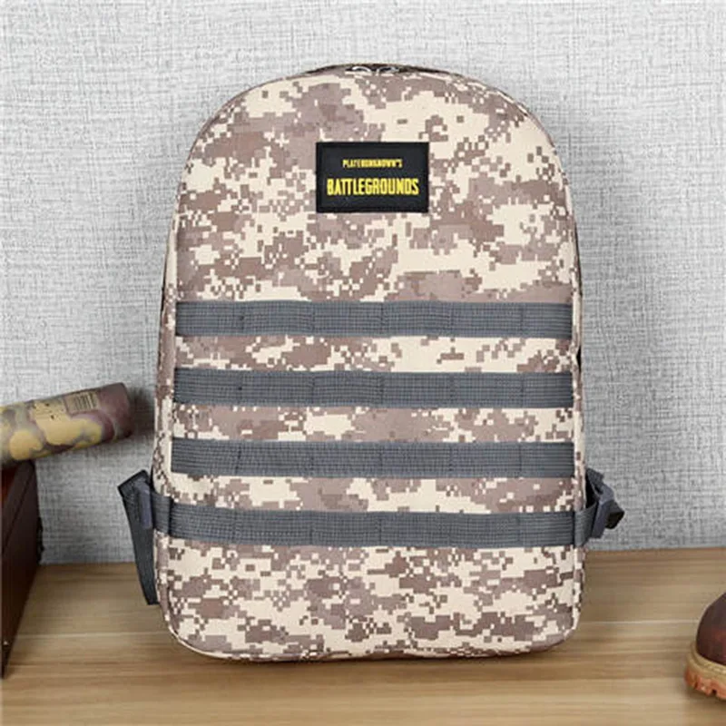 

Eating chicken bag three-level backpack camouflage shoulders large-capacity school bag travel bag men's bag