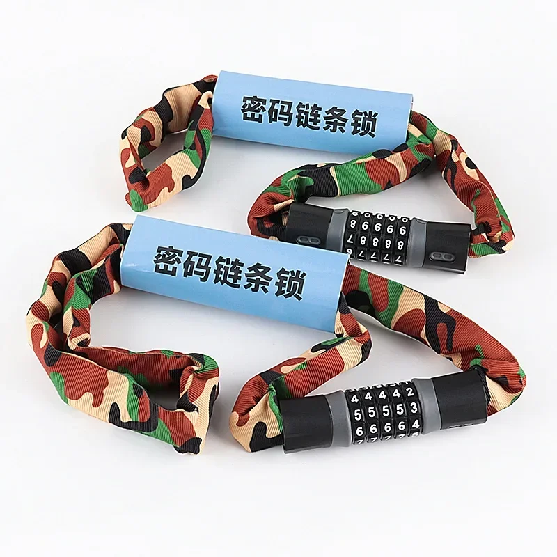 The product can be customized. Mountain bike electric car chain lock