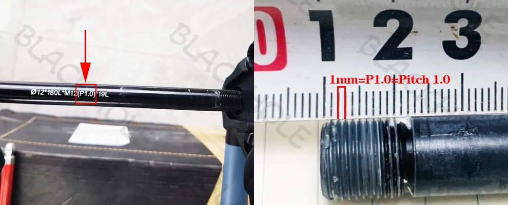 1,0/1,5/1,75 Pitch UDH Hinten Haken Fahrrad Rahmen MTB E-Bike Schaltwerk Aufhänger Fahrrad Rahmen Steckachse Hinten Haken Fahrrad Teile – Detail 16