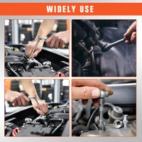 Camecho-Kit d'outils de réparation de voiture, kit d'outils de réparation de voiture, jeu de douilles, cliquet, couple, Wrlike, ChlorAuto, 53 pièces par ensemble, 1/4 pouces 5