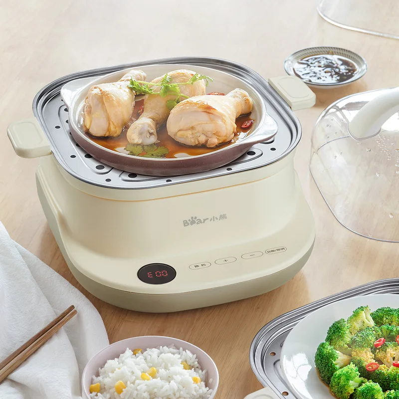 Household Food Steamer Cooker Steamed Vermicelli Roll Multifunctional Guangdong Rice Noodles Roller Breakfast Noodles Machine