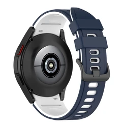 Original Silicone Sport Band for Samsung Galaxy Watch - Enhanced Comfort & Style Strap (9midnight blue white)