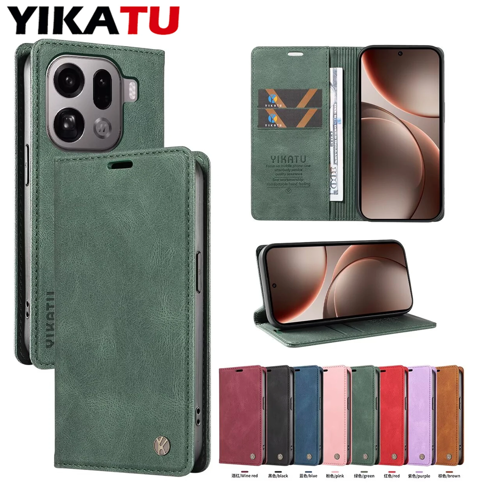 Stylish Fashion Wallet Case with Enhanced Protection