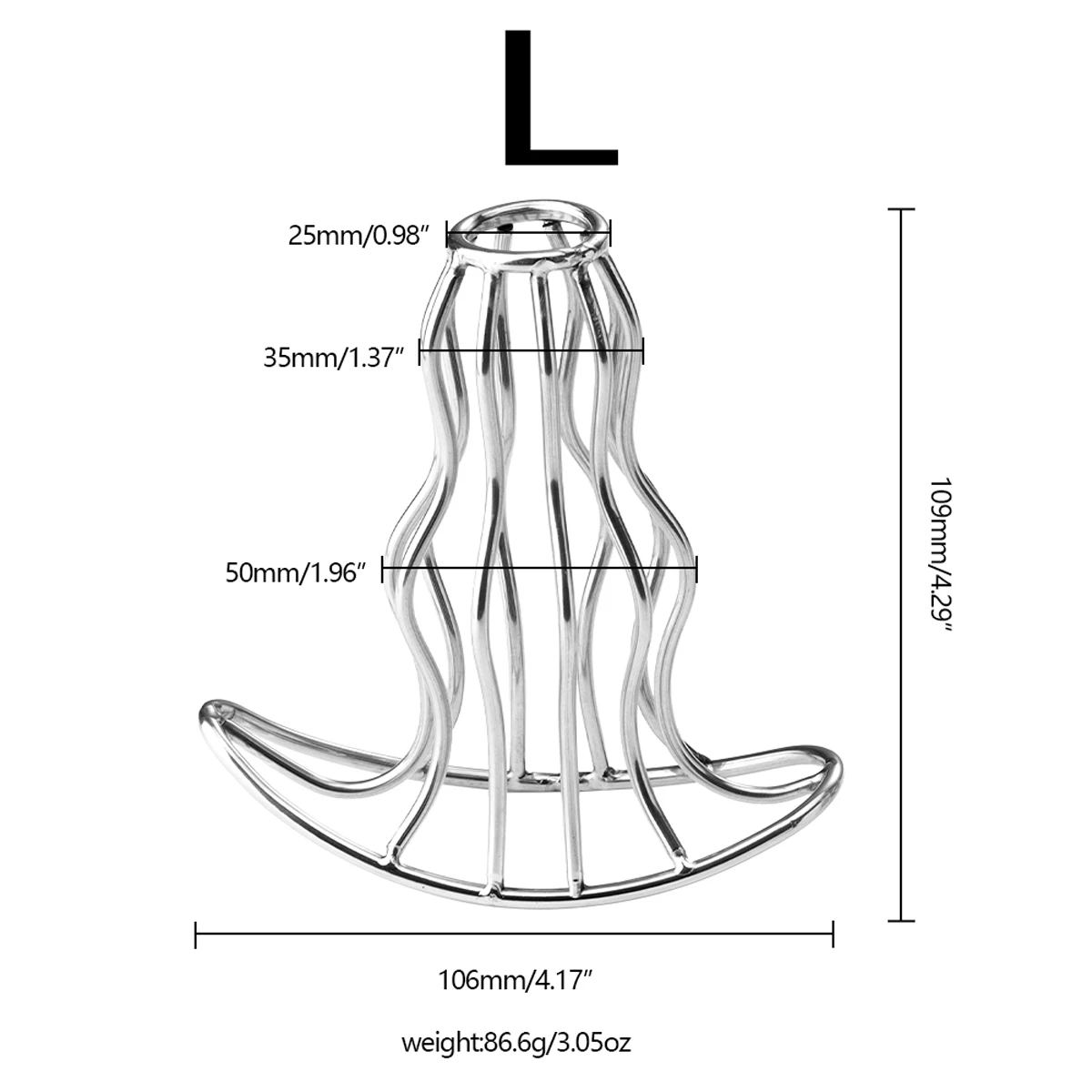 Hollowed-out Metal Anal Plug,Vagina Speculum,Anal Expansion Training,Anal Masturbation Toys,Prostate Massage,Adult Sex Toys_voghion.com