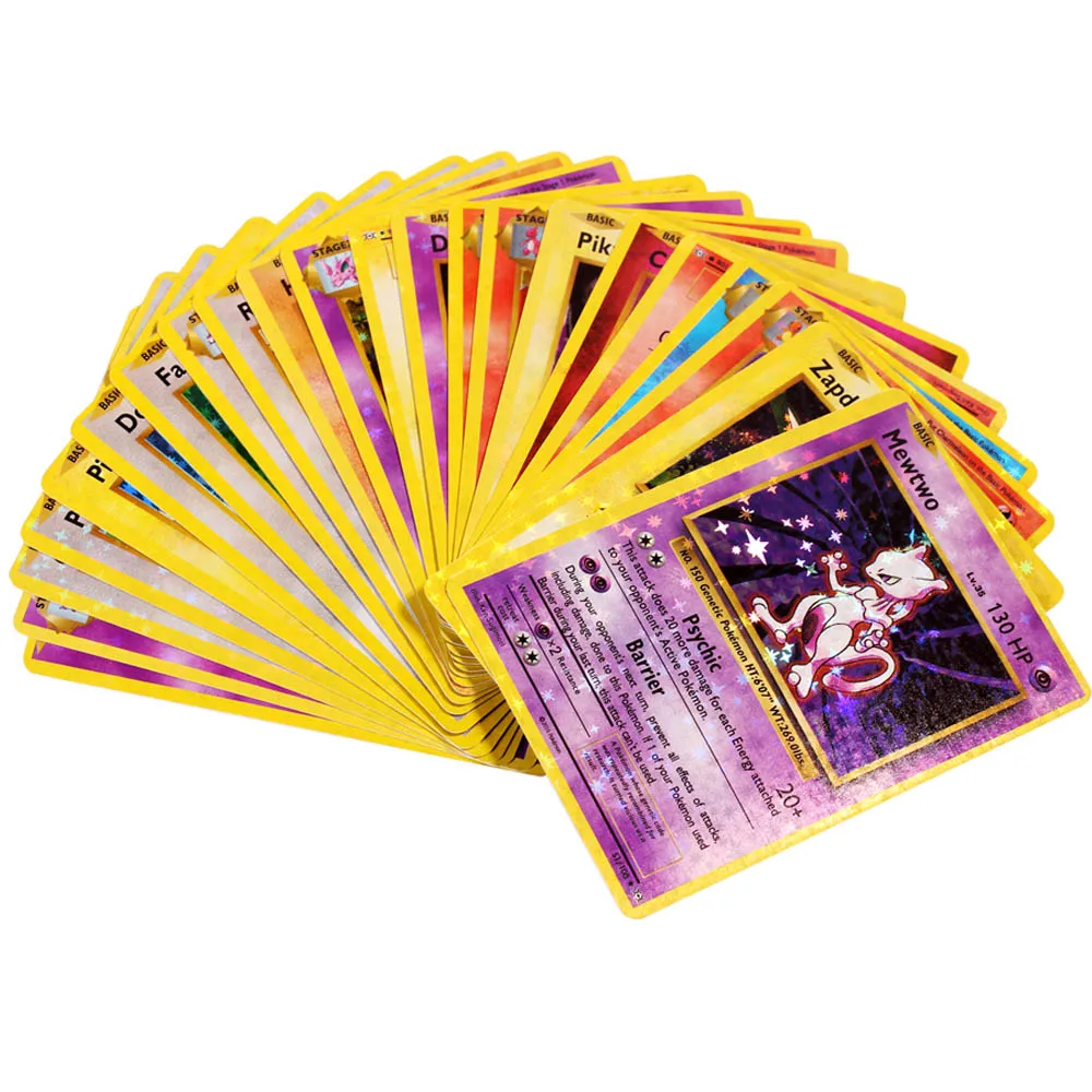 Новинка 1996 года 1-е издание сделай сам GX Vmax карты памяти Pokemon Charizard ninetals Mewtwo Zapdos