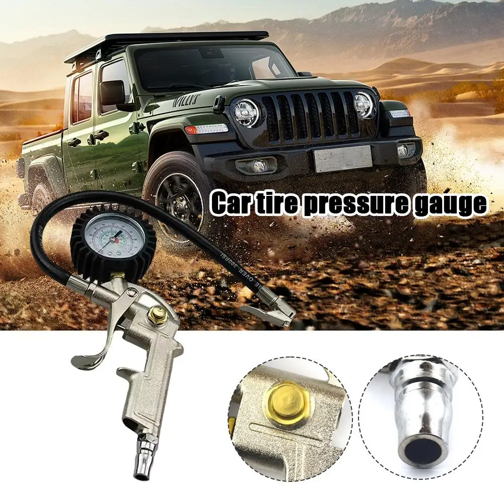 

Car Tire Air Pressure Gauge Tester High-precision For Air Compressor Auto Motorcycle SUV Inflator Pump Tire Repair Tool X8Q0