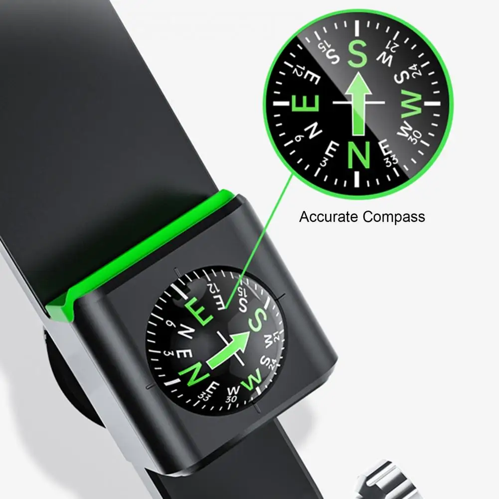 

Cycling Navigation Stand Useful Lighted Design Steady Compass Phone Holder Supplies for Outdoor