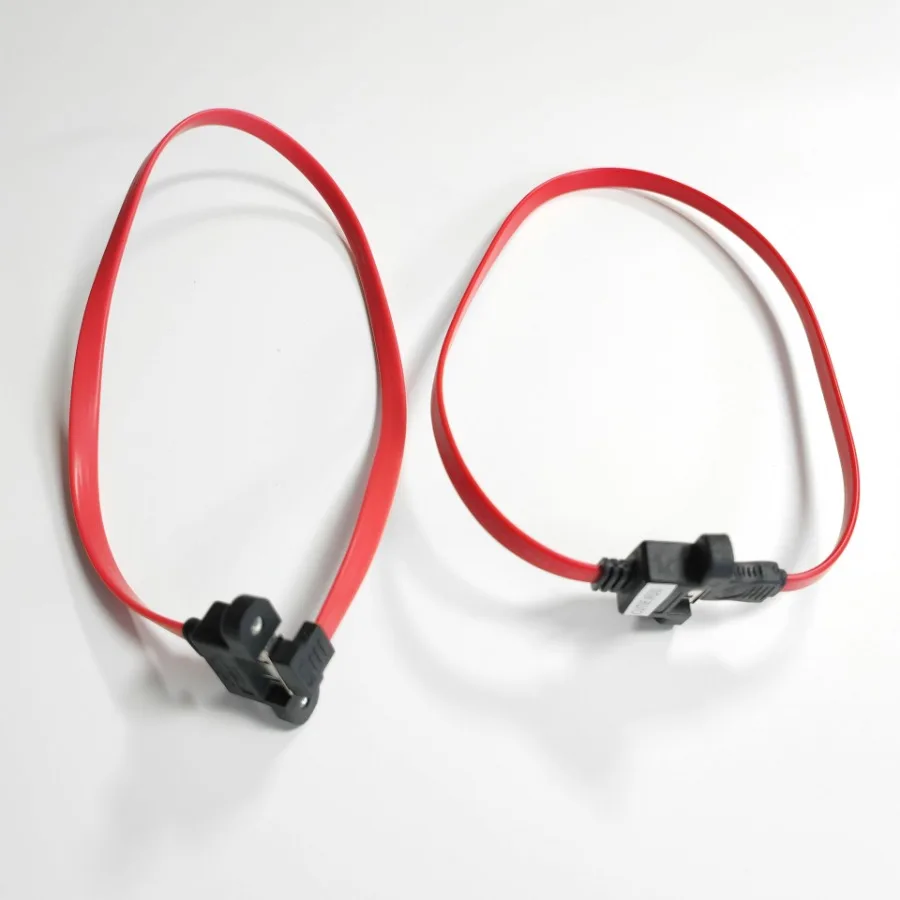 Micro Connectors SATA III Right Angle Cables - 0.5 Meter 3-Pack