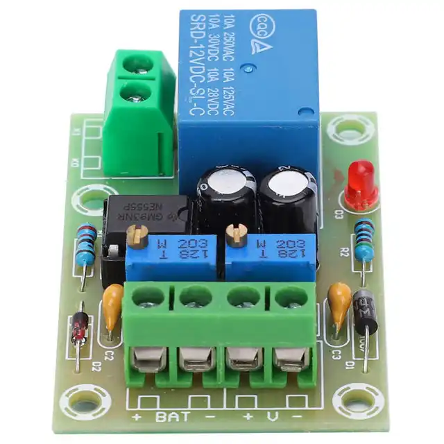 Technologie de contrôle de la charge de la batterie avec structure stable, carte d'alimentation 12V, panneau de prévention des surcharges, coordinateur électronique 1