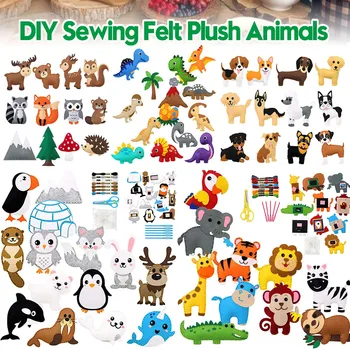 DIY Kids Animal Sewing Kit 1