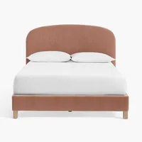 Chambre à coucher minimaliste lits de luxe fantaisie Queen Size cadre lit tables de nuit rembourré Letto Matrimoniale meubles accessoires 5