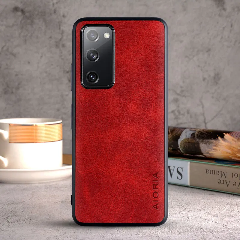 Luxury Vintage PU Leather Skin Case Cover - Elegant Protection