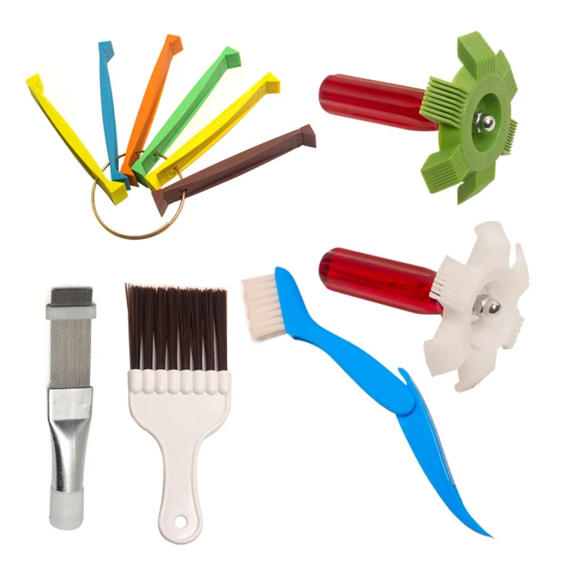 Universal Car Radiator Condenser Fin Comb Sets Hand Cleaning Tool Auto Cooling 1 Set
