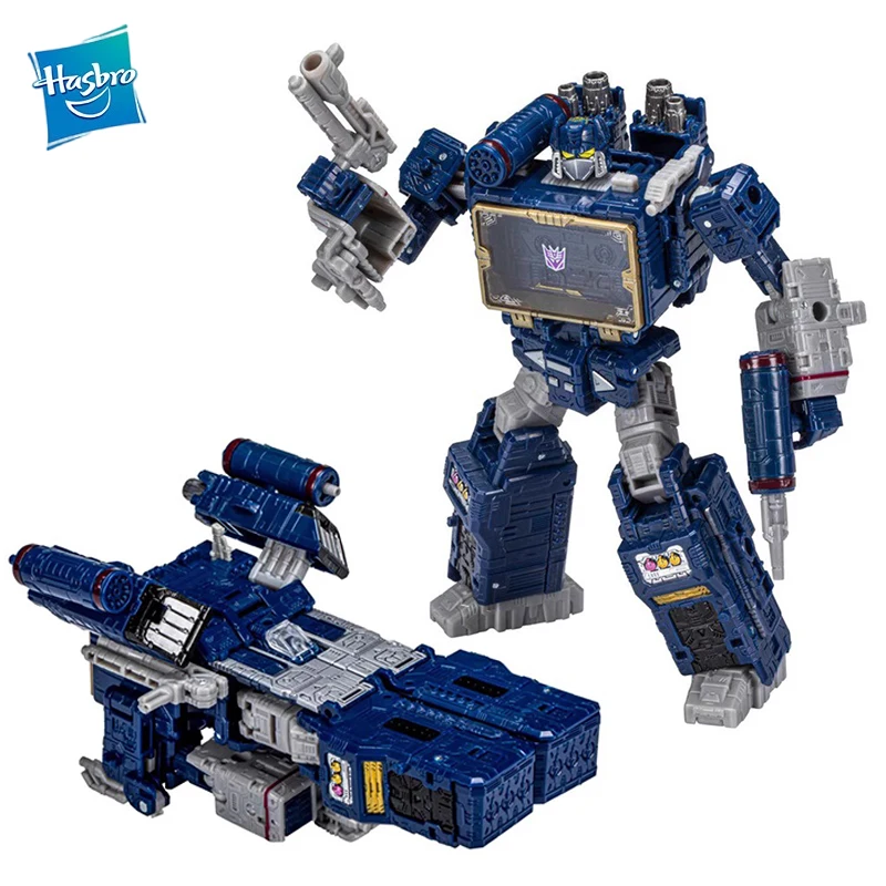 

In Stock Original Hasbro Transformers Legacy Series Voyager Soundwave Anime Figure Action Figures Model Toys