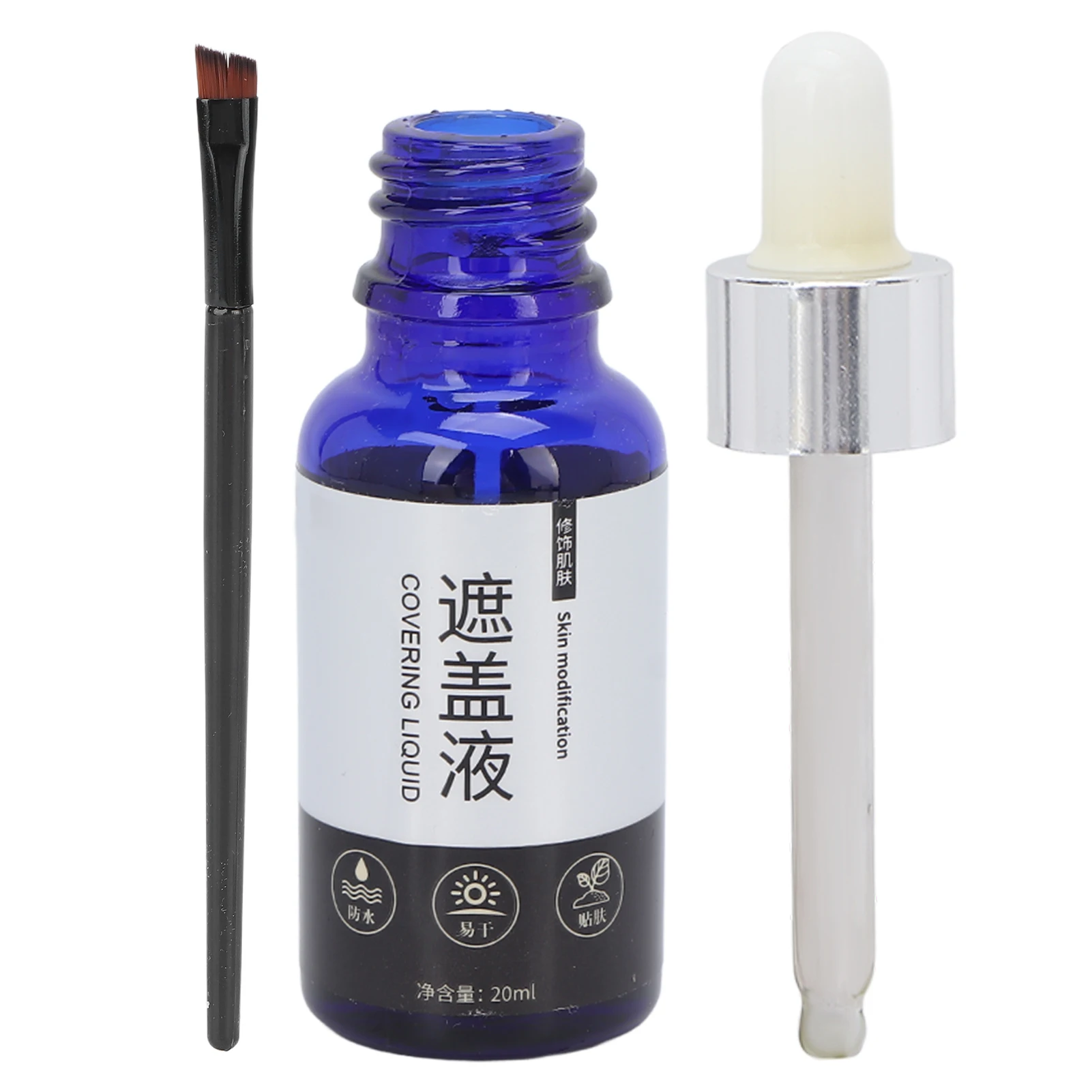 Waterproof Vitiligo Cover Liquid 20ml Makeup Concealer Cosmetics For Face Body liquid concealer makeup concealer waterproof concealer face concealer