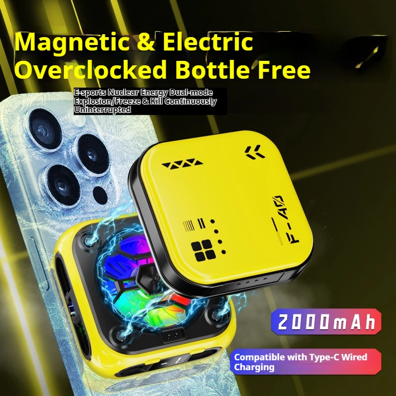 F40 Phone Cooler with AI Temperature Control