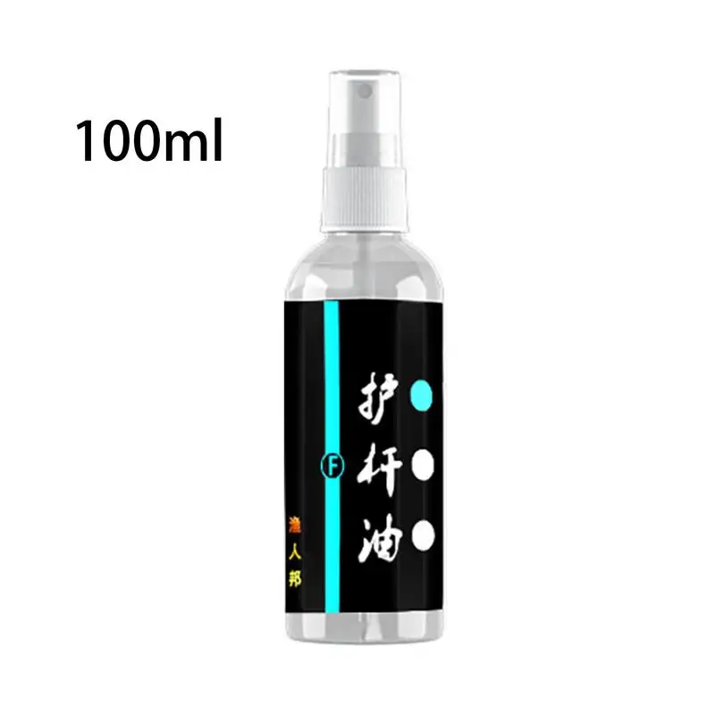 Fishing Rod Oil Multi-Functional Rod Cleaner Fishing Reel Cleaner Lubricator Fish Pole Uv Protection