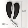 2 pieces of professional high-grade curved large open nail shears splash-resistant, stainless steel blade thick nails and toenai 2