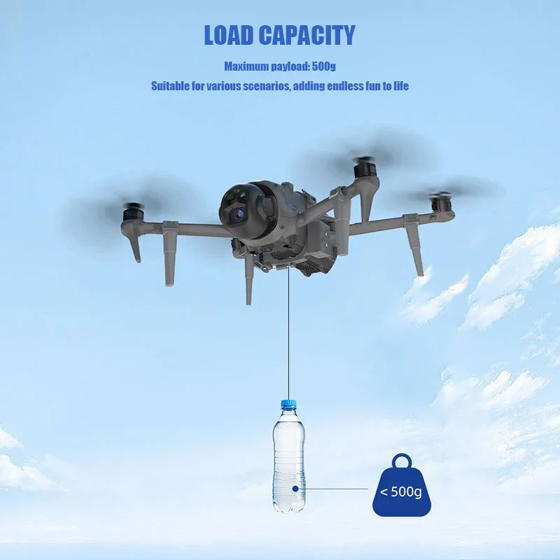 Dispositif largage drone DJI Mavic 4 Pro - Lanceur appât pêche