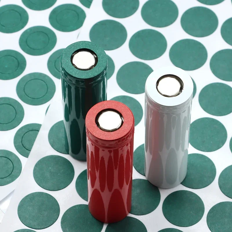 50~5000pcs Insulation Gasket 18650 21700 26650 Battery Pack Cell Adhesive Barley Paper with Glue Fish Electrode Insulated Pads li ion battery insulation gasket