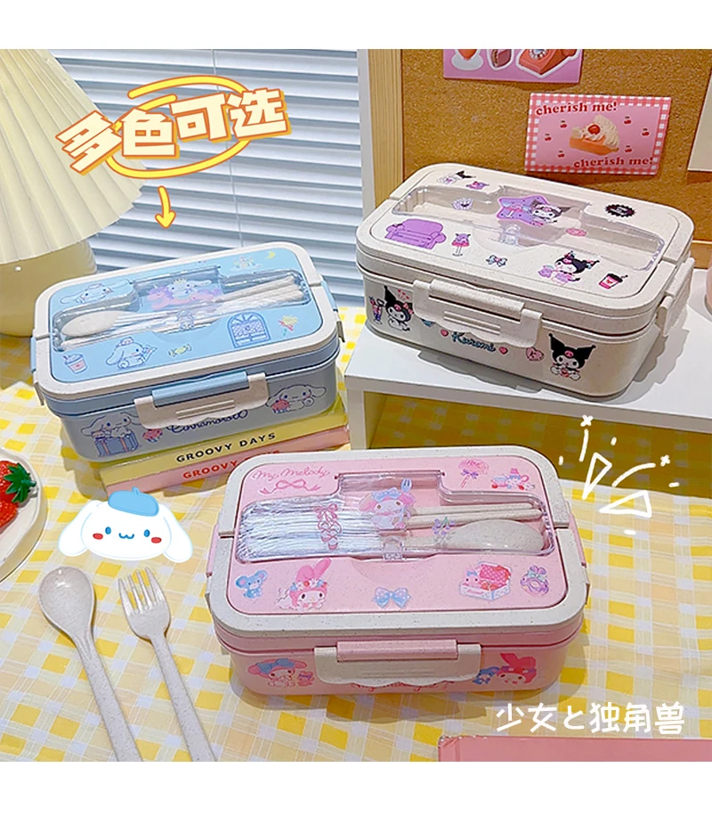 Kuromi Style Freezable Bento Box - Kawaii Panda - Making Life Cuter