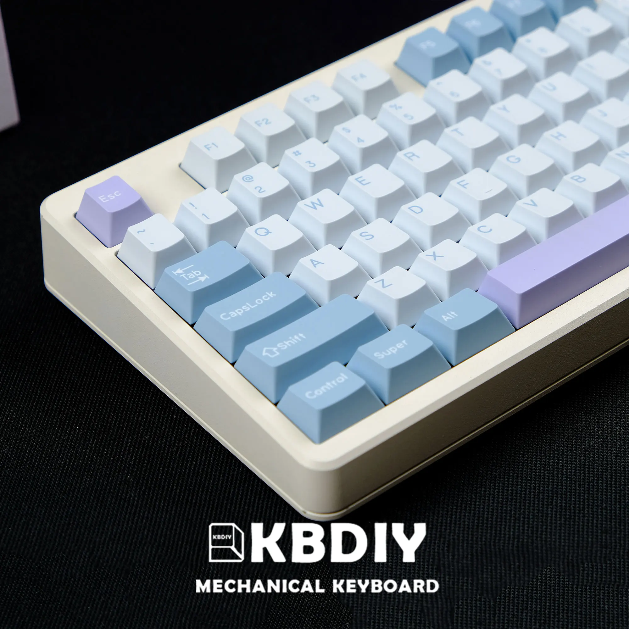 Kbdiy-teclado Mecânico Keycaps Grupo 177 Teclas Pbt Gmk Cereja Double Shot Gmk Ilusão Keycap para Jogos Switches mx Chaves Iso