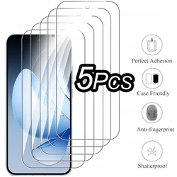 5 - Pack 9H Tempered Glass Screen Protector - HD Protective Film Cover for Oppo Reno13 F 5G (5 Pieces)
