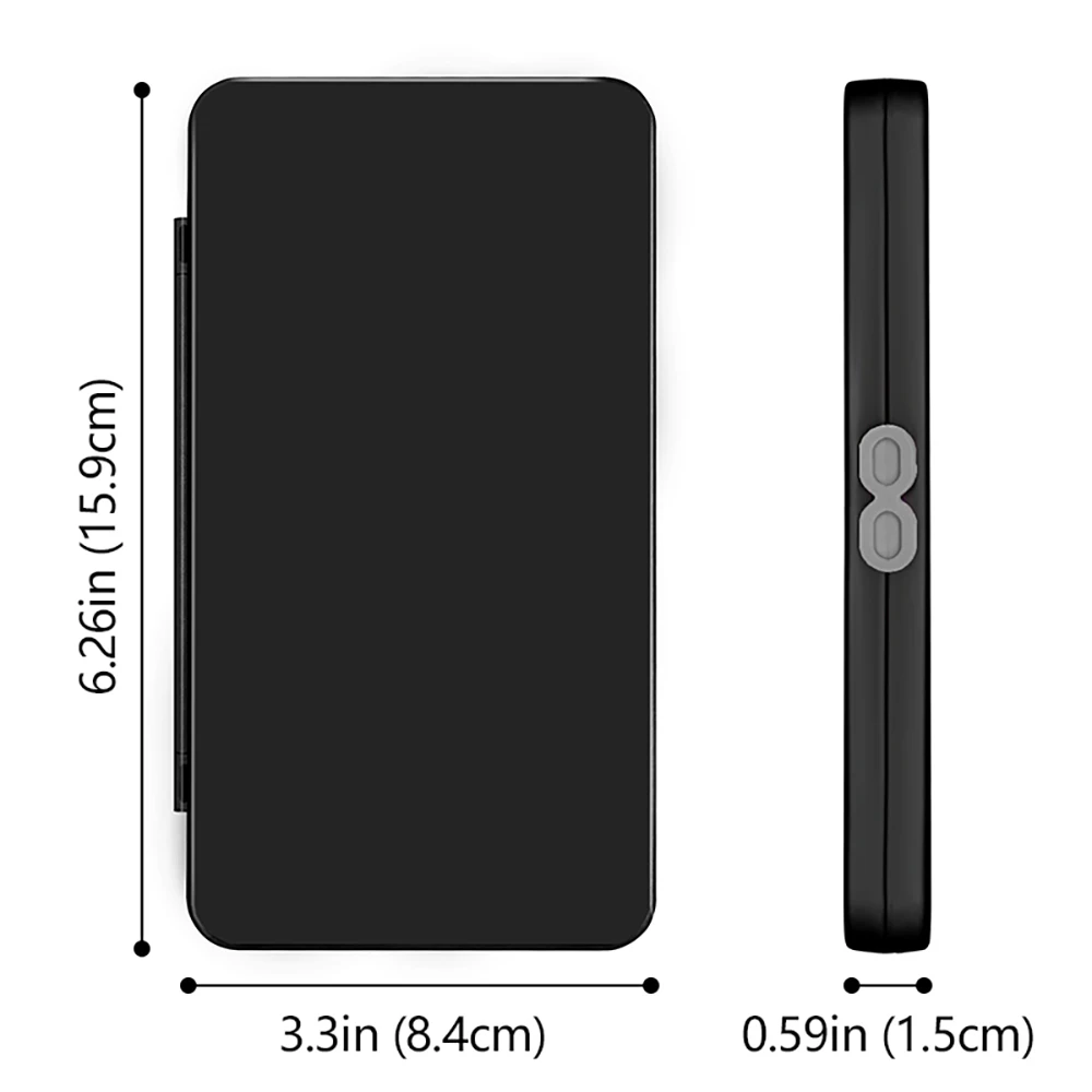 Compact 40-Slot SD and Micro SD Card Storage Box