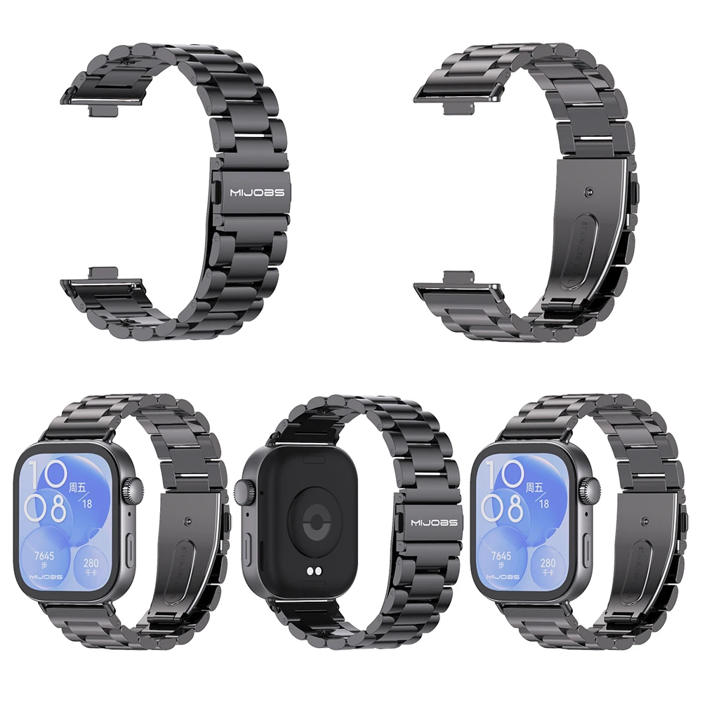 Premium Metal Strap for Smartwatches - Elegant Watchband Accessory