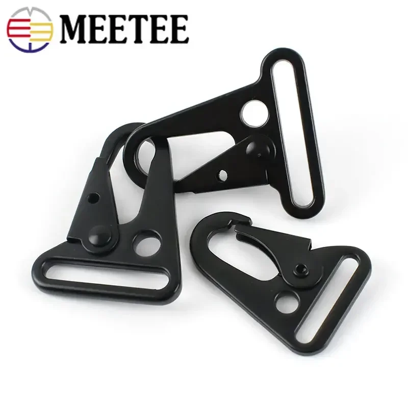 Metal Buckle Carabiner Clip Webbing Backpack Strap Trigger Snap Hook Belt Outdoor Keychain Hanging Climbing Tool 5/10Pcs