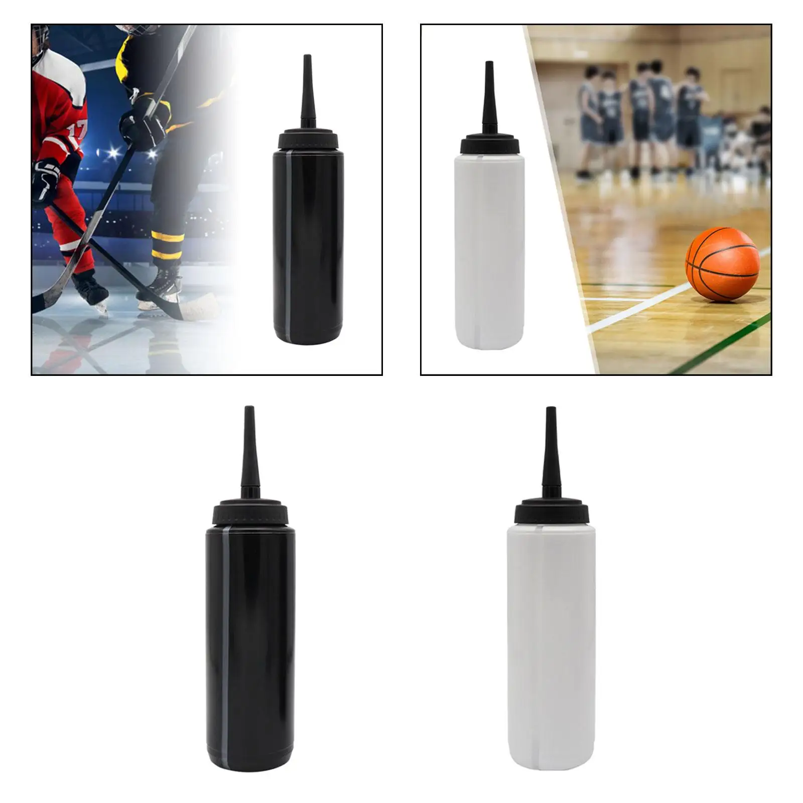 Sports Water Bottle Fitness Bottle Leakproof Drink Water Cup 1 L Capacity for Running Baseball Outdoor Sports Hockey
