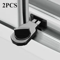 2Pcs Adjustable Sliding Window Limiter – Baby Safety Lock for Child Protection