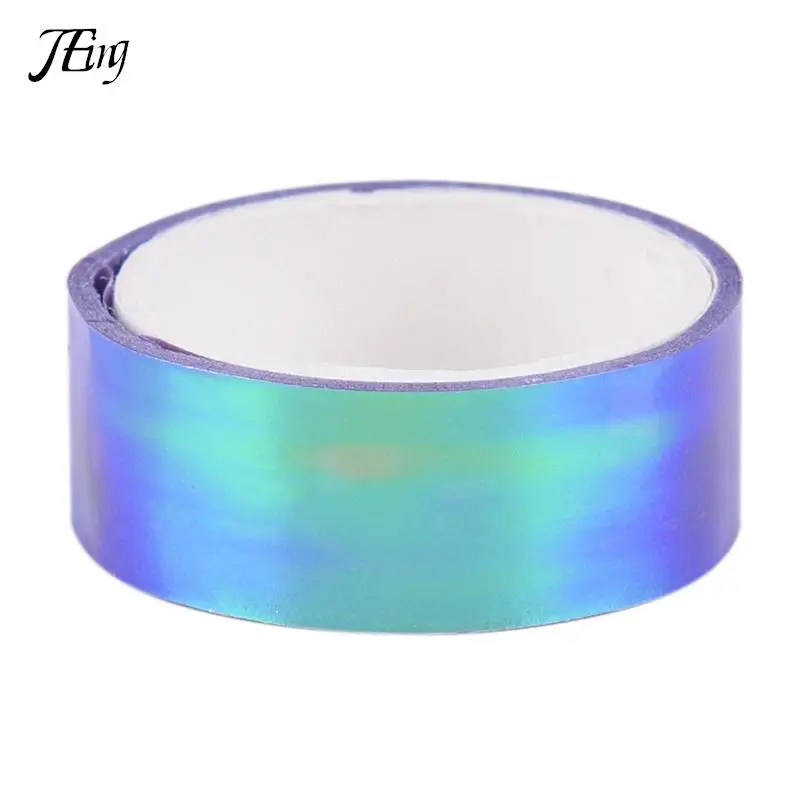 5m DIY Colorful Laser Tape Decorative Sticky Stationery Adhesive Sticker kids Tape Scrapbooking tools stickers office tape