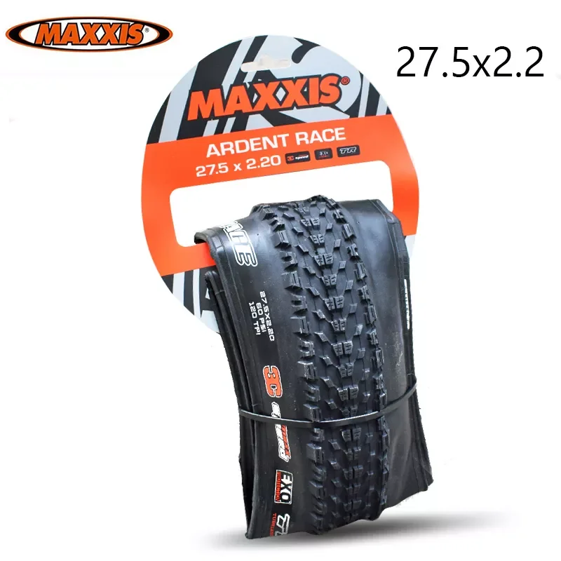 Maxxis MTB Tire Ardent Race Black, 27.5 x 2.35 Inches, Tubeless Ready, EXO,  3C MaxxSpeed, Foldable