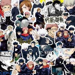 Cartoon Jujutsu Kaisen Anime Sticker Pack - DIY Laptop and Skateboard Decals (80PCS)