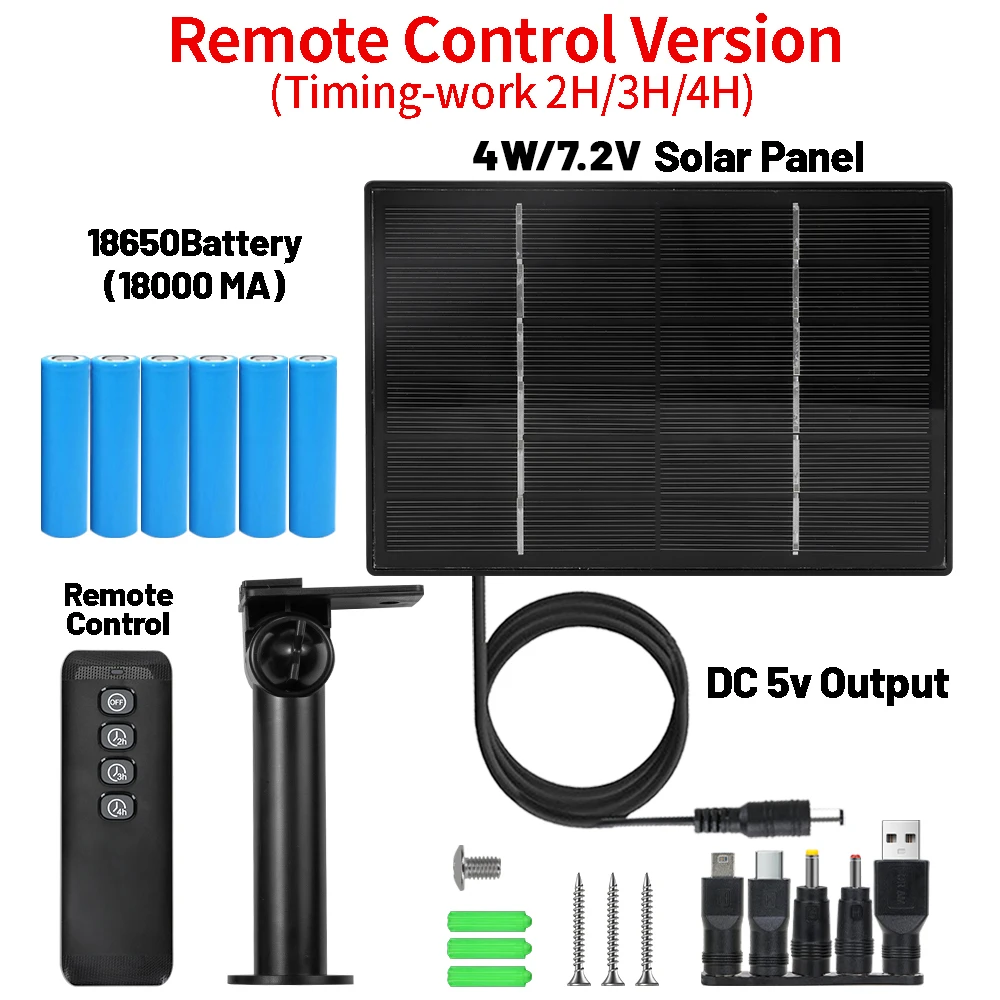 6pcs Bat with Remote