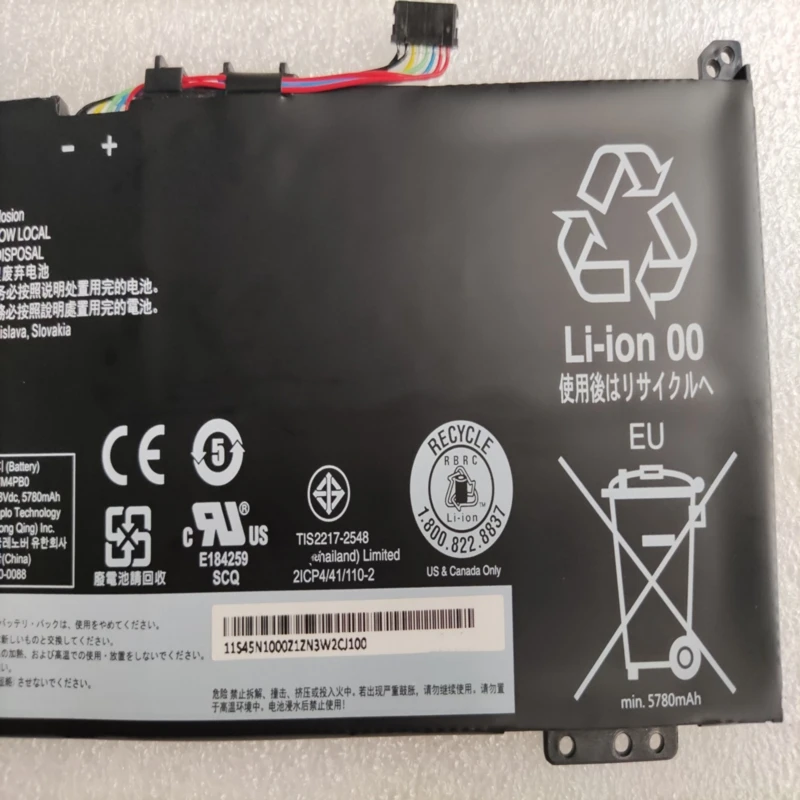 Bateria para Lenovo Flex Ideapad L17c4pb0 530s 15ikb Ioga 530 14arr 14ikb 81ha 81em 81eu 81h1 81h9 81ev 81ek Xiaoxin Air14 ar 15 ar 15 - Imagem 6