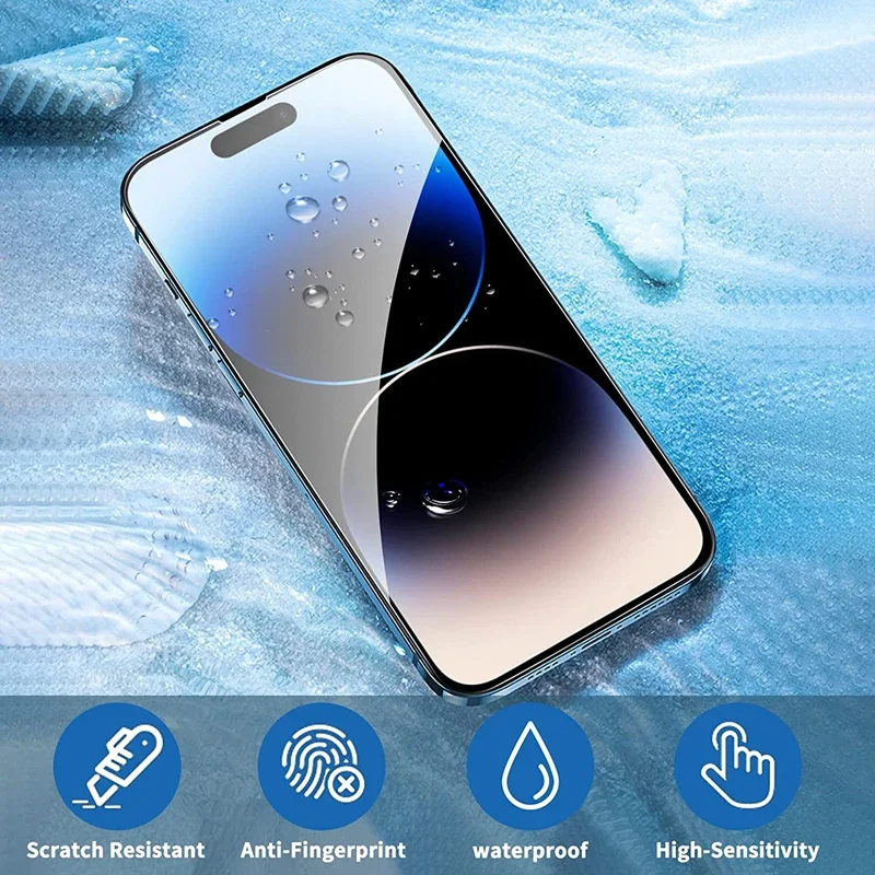 Premium 5-Pack Glass Screen Protector Phone Case with Cover Accessories