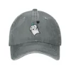 ATEEZ Yeosang "Flying Hehetmon" Baseball Caps Washed Denim Hats Outdoor Adjustable Casquette Streetwear Baseball Cowboy Hat 1
