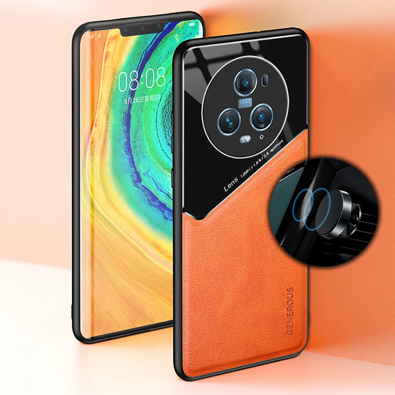 for Huawei Honor 90 70 60 50 30 20 8 SE Pro Max Magic 5 4C 3 X 9A Case PU Leather Magnetic Cover TPU Soft Shell Anti-fall Fundas_voghion.com