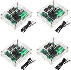 Dual Temperature Controller Module with LED Display and Waterproof Probe (4 SETS)