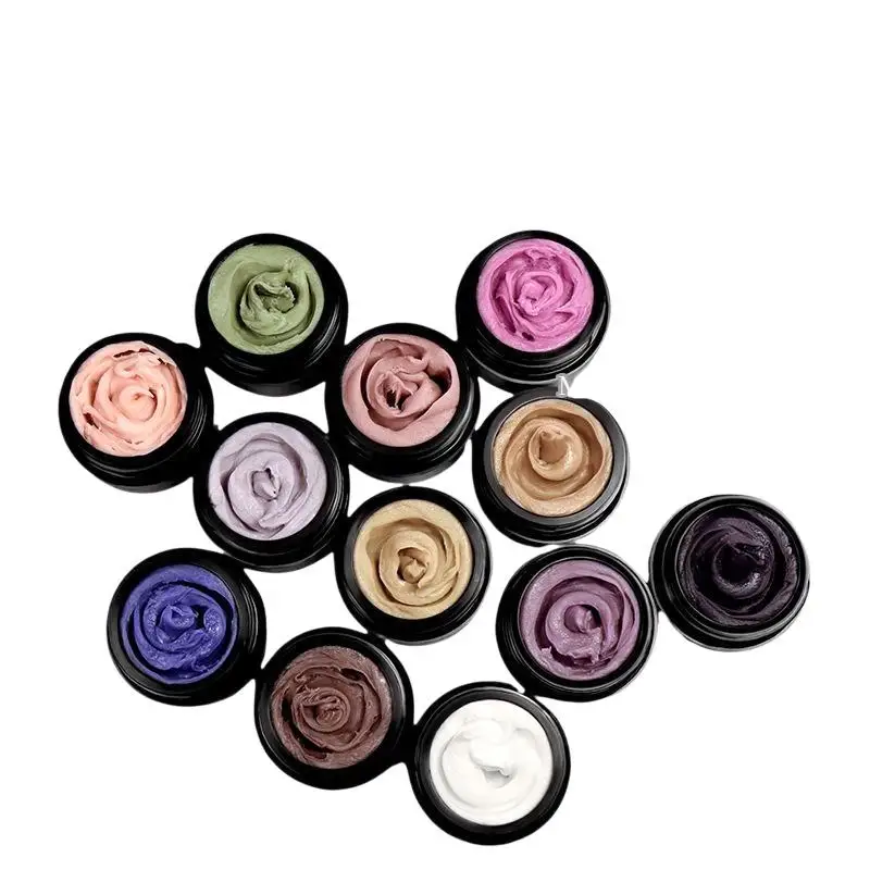 Colla per Intaglio Unghie, Colla per Modellazione Tridimensionale, Colla per Unghie Fototerapica, Argilla UV per Modellazione, Strumenti per Nail Art