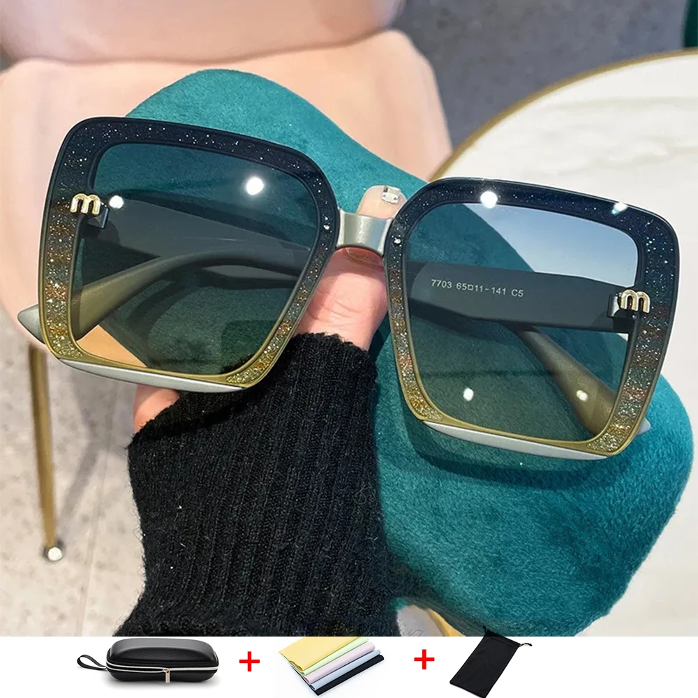 

Fashion Luxury Brand Rimless Women Sunglasses For Men Vintage Designer Sun Glasses Square Red Shades UV400 Eyewear 2023