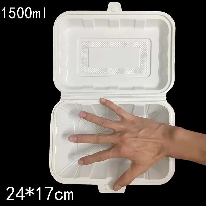 Disposable One-piece Meal Box Barbecue Lunch Box Breakfast Quick Meal Goose Delivery Rice