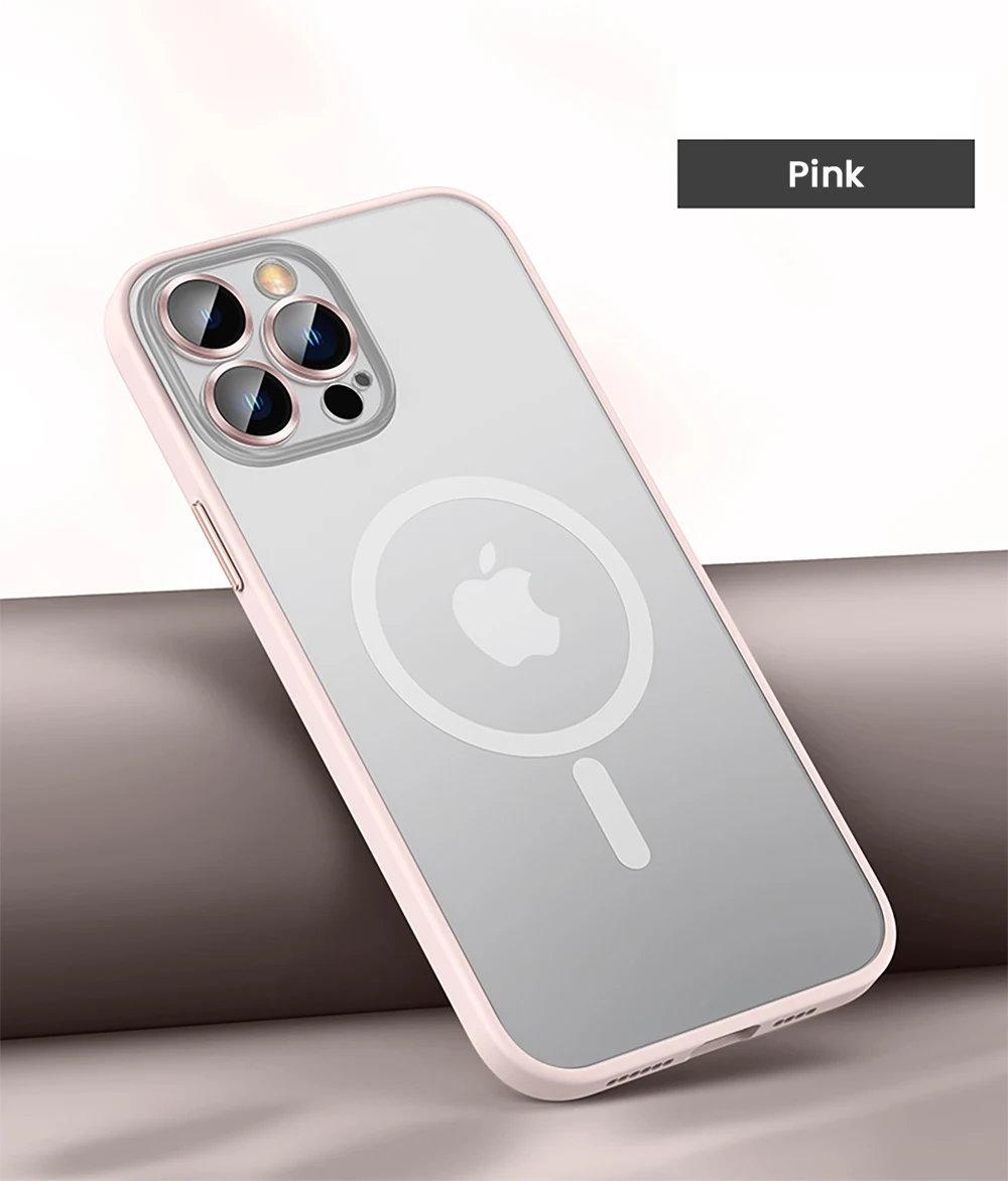 cute iphone 12 pro max cases For Magnetic Wireless Charging Case For iPhone 13 12 Pro Max Cover Accessories Luxury Frosted Magnetic For iphone 12 13 Pro Case iphone 12 pro max silicone case