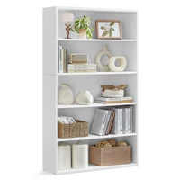 VASAGLE Bookshelf, 30 Inches Wide, 5-Tier Open Bookcase with Adjustable Storage Shelves, Floor Standing Unit 1